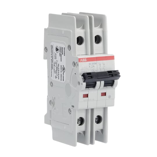 Miniature Circuit Breaker - SU200M - 2P - 2 A - K - (400 V AC) 11.2 kA – Image 3 of 4