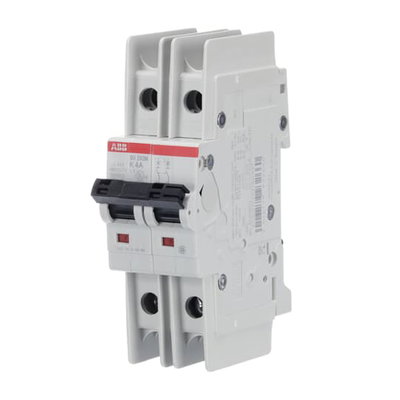 Miniature Circuit Breaker - SU200M - 2P - 4 A - K - (400 V AC) 11.2 kA