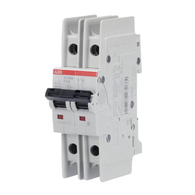 Miniature Circuit Breaker - SU200M - 2P - 6 A - K - (400 V AC) 11.2 kA