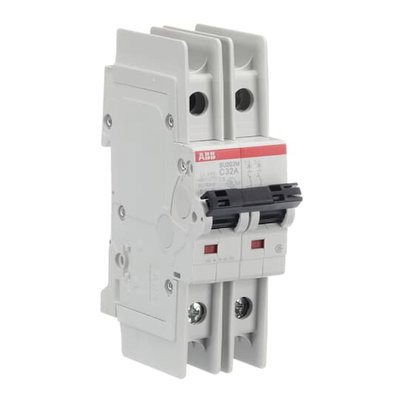 Miniature Circuit Breaker - SU200M - 2P - 32 A - C - (400 V AC) 11.2 kA