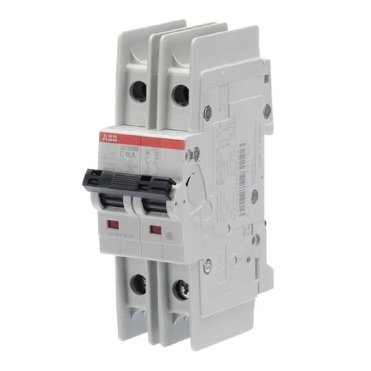 Miniature Circuit Breaker - SU200M - 2P - 16 A - C - (400 V AC) 11.2 kA