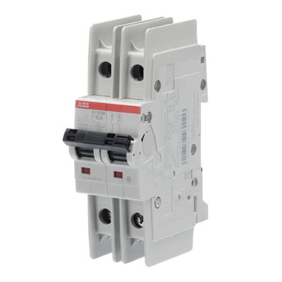 Miniature Circuit Breaker - SU200M - 2P - 16 A - C - (400 V AC) 11.2 kA