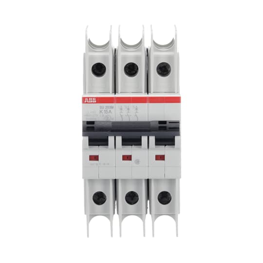 Miniature Circuit Breaker - SU200M - 3P - 15 A - K - (400 V AC) 11.2 kA – Image 2 of 4