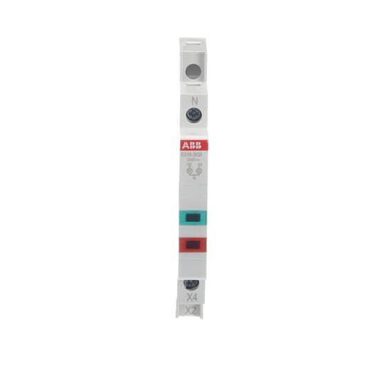 Indicator Light, 16 A, 115 ... 230 V AC, 2LED, Red / Green, MW: 0.5