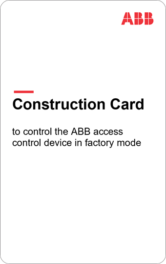 Construction Card