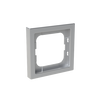 Cover frame 1-gang stainless steel - Pure Stainless Steel