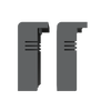 LTC XT5 3p TERMINAL COVERS LOW 2pcs