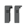 LTC XT5 4p TERMINAL COVERS LOW 2pcs