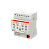 JA/S4.SMI.1M SMI Shutter Actuator, 4-fold, Manual Operation, MDRC