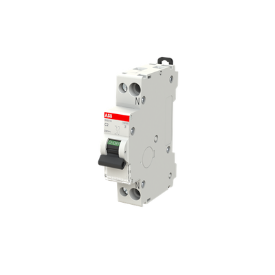 Miniature circuit breaker - SN201M - 1P+N - 2 A - C - (230 V) 10 kA
