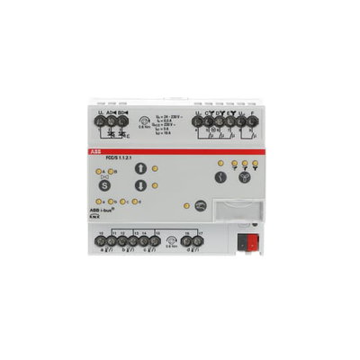FCC/S1.1.2.1 Fan Coil Controller, 2 x PWM, Manual Operation, 3-stage, MDRC