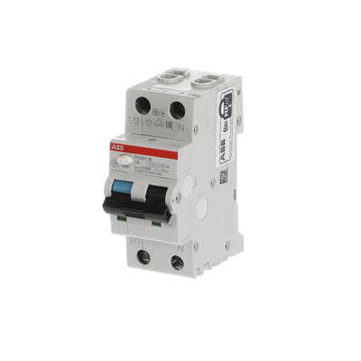 Residual Current Circuit Breaker with Overcurrent Protection DS201 M - 1P+N - 30 mA - 6 A - C - Type A