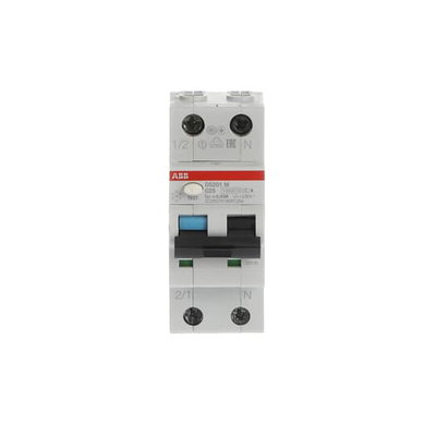 Residual Current Circuit Breaker with Overcurrent Protection DS201 M 110V - 1P+N - 30 mA - 6 A - C - Type A