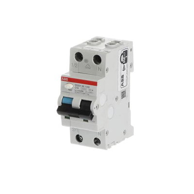 Residual Current Circuit Breaker with Overcurrent Protection DS201 M 110V - 1P+N - 30 mA - 32 A - C - Type A