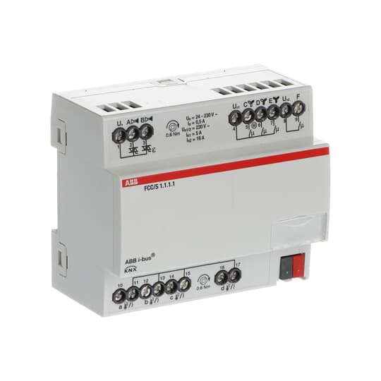 FCC/S1.1.1.1 Fan Coil Controller, 2 x PWM, 3-stage, MDRC – Görsel 2 / 3