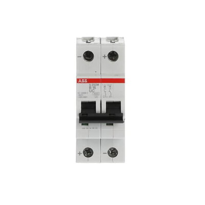 Miniature Circuit Breaker - S200MUC - 2P - 16 A - B - (AC) 10 kA