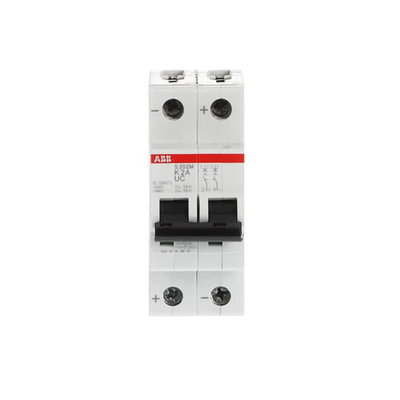 Miniature Circuit Breaker - S200MUC - 2P - 2 A - K - (AC) 10 kA