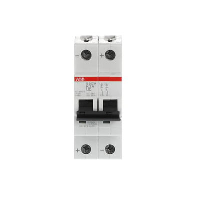 Miniature Circuit Breaker - S200MUC - 2P - 3 A - K - (AC) 10 kA