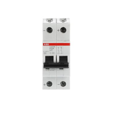 Miniature Circuit Breaker - S200MUC - 2P - 6 A - K - (AC) 10 kA