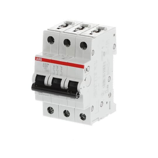 Miniature Circuit Breaker - S200M - 3P - 20 A - D - (AC) 10 kA – Image 3 of 3