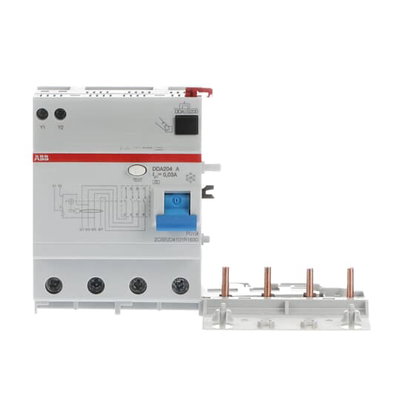Residual Current Device Block DDA200 - 4P - 30 mA - 63 A - Type A