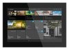Touch panel, Wi-Fi, glass black / stainless steel