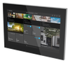 Touch panel, Wi-Fi, glass black / stainless steel