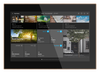 Touch panel, Wi-Fi, glass black / rosegold