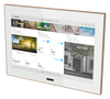 Touch panel, Wi-Fi, glass white / rosegold