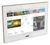 Touch panel, Wi-Fi, glass white / rosegold