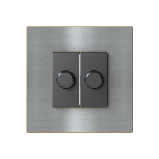 Dimmer Stainless steel - Millenium