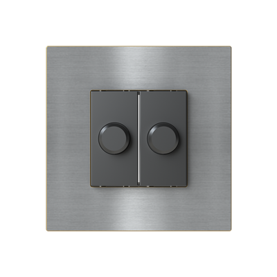 Dimmer Stainless steel - Millenium