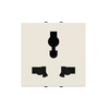 Socket outlet Universal White  - Millenium