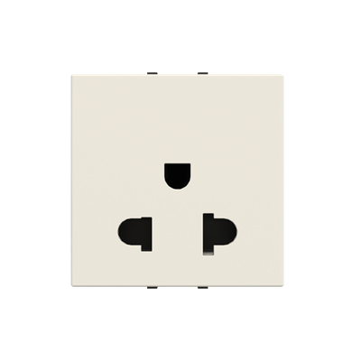 Socket outlet EU/US 2P White - Millenium