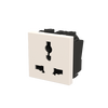 Socket outlet Universal White  - Millenium
