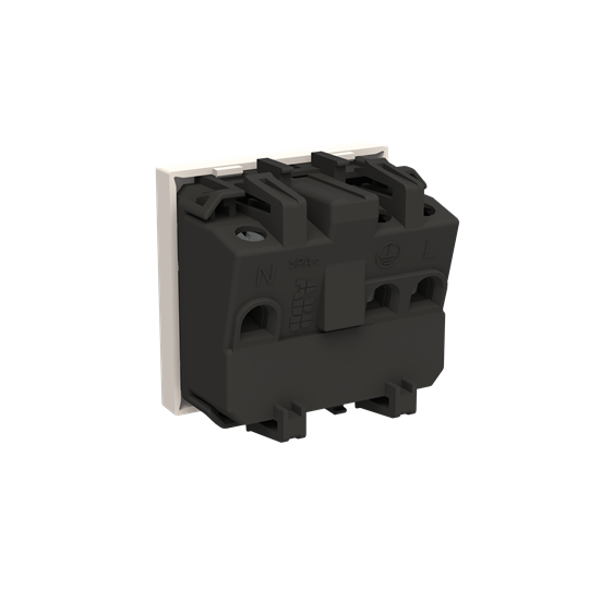 Socket outlet EU/US 2P White - Millenium – Görsel 2 / 3