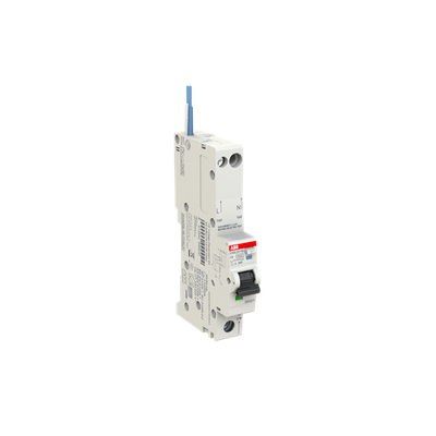 Residual Current Circuit Breaker with Overcurrent Protection DSE201 M - 1P+N - 30 mA - 6 A - C - Type A