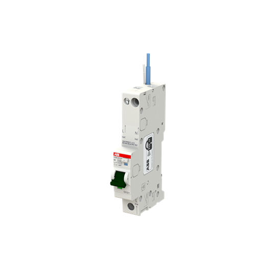 Residual Current Circuit Breaker with Overcurrent Protection DSE201 M - 1P+N - 30 mA - 6 A - B - Type A – Image 3 of 3