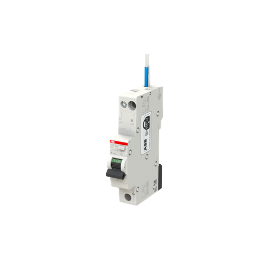 Residual Current Circuit Breaker with Overcurrent Protection DSE201 - 1P+N - 30 mA - 6 A - C - Type AC – Image 3 of 3