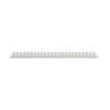 Consumer units accessories module blanking plate , 1 row(s), 12 modules, Plastic , Traffic white
