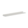Consumer units accessories module blanking plate , 1 row(s), 12 modules, Plastic , Traffic white