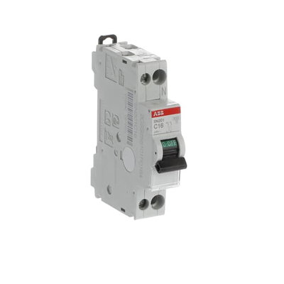 Miniature circuit breaker - SN201 - 1P+N - 16 A - C - (230 V) 6 kA