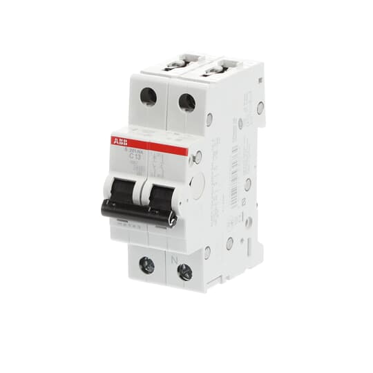 Miniature Circuit Breaker - S200 - 1P+N - 13 A - C - (AC) 6 kA – Image 3 of 3