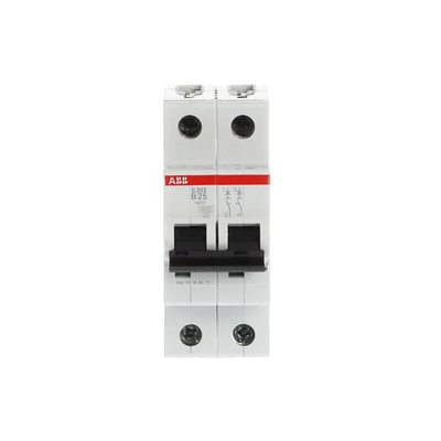 Miniature Circuit Breaker - S200 - 2P - 25 A - B - (AC) 6 kA