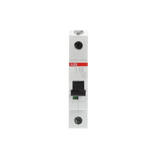 Miniature Circuit Breaker - S200 - 1P - 13 A - C - (AC) 6 kA – Image 2 of 3