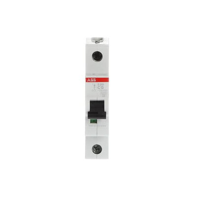 Miniature Circuit Breaker - S200 - 1P - 13 A - C - (AC) 6 kA