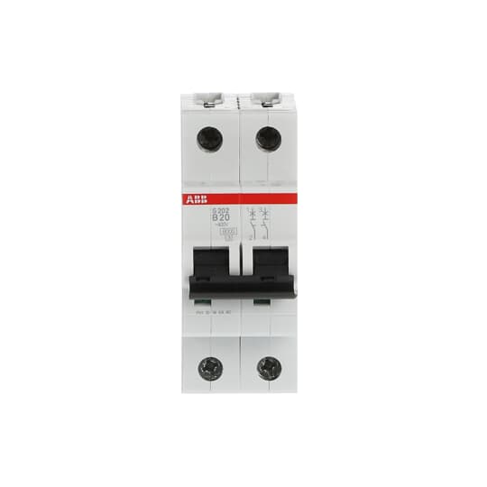 Miniature Circuit Breaker - S200 - 2P - 20 A - B - (AC) 6 kA – Image 2 of 3