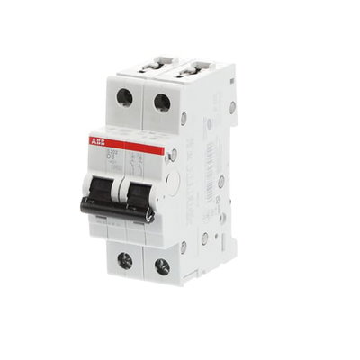 Miniature Circuit Breaker - S200 - 2P - 8 A - D - (AC) 6 kA