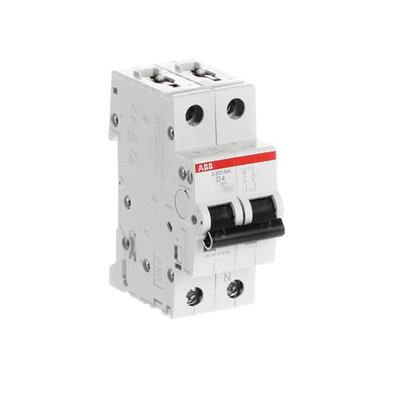 Miniature Circuit Breaker - S200 - 1P+N - 4 A - D - (AC) 6 kA