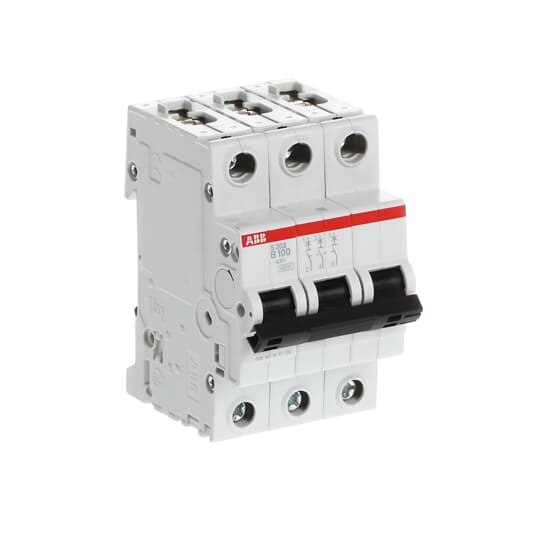 Miniature Circuit Breaker - S200 80-100A - 3P - 100 A - B - (AC) 6 kA
